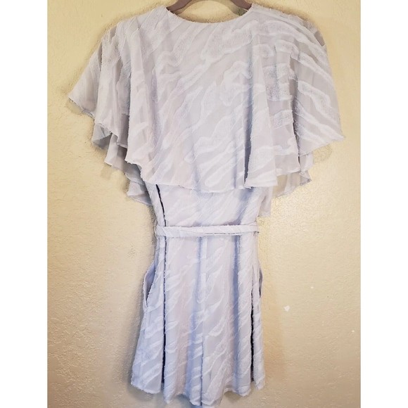 Guess By Marciano Frayed Romper, Size S, Blue - Picture 16 of 16